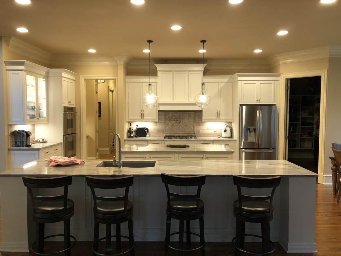 Remodeled kitchen